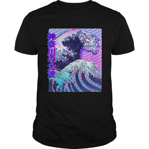 Japangreat Wave Of Kanagawaglitch Aesthetickanjitshirt